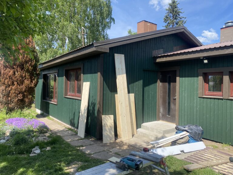 Eramu fassaaditööd ja lisatoa ehitus Harjumaal